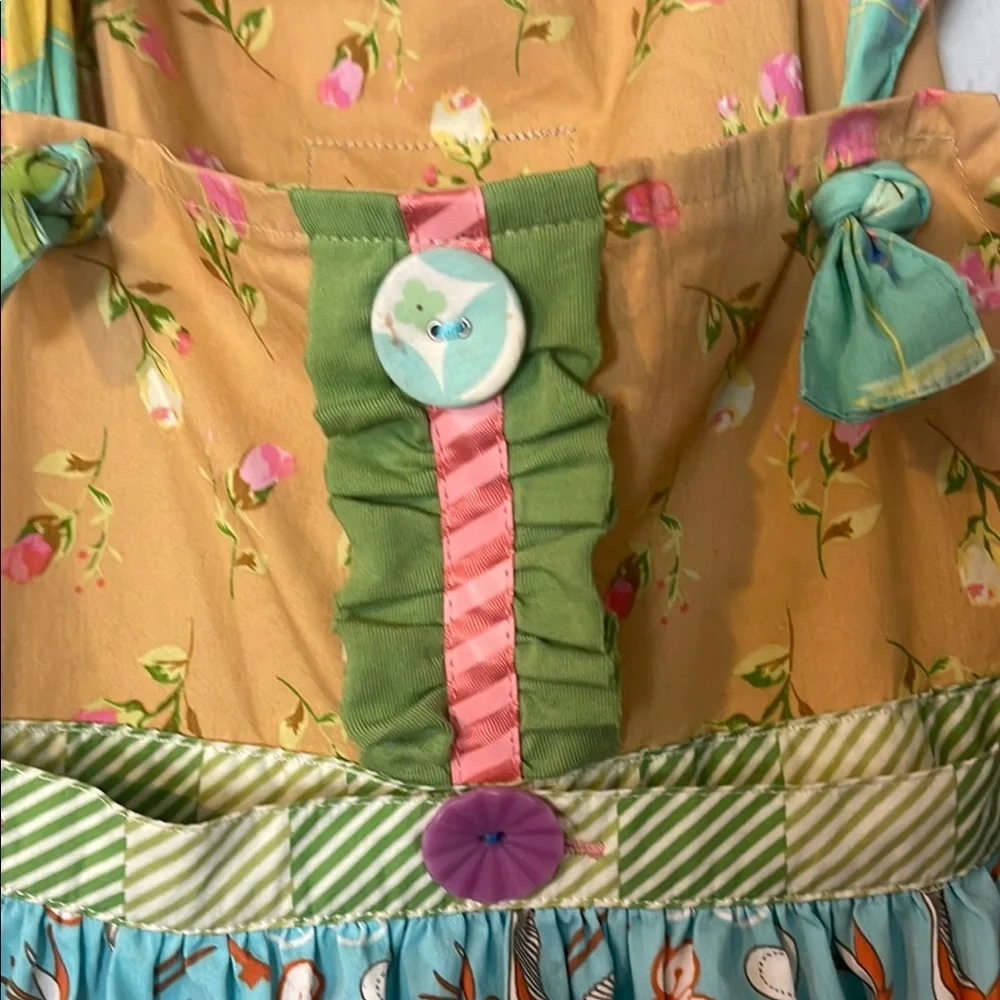 Matilda Jane Colorful Floral Layered Dress - Picture 4 of 9